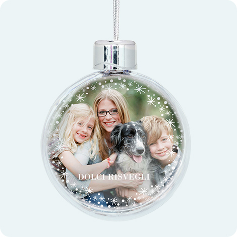 Palla di Natale personalizzata